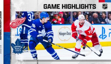 Red Wings @ Maple Leafs 4/2 | NHL Highlights 2023
