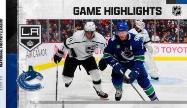 Kings @ Canucks 4/2 | NHL Highlights 2023