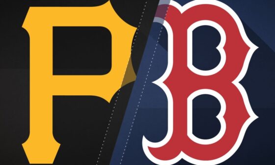 Game Thread: Pirates @ Red Sox - Mon, Apr 03 @ 07:10 PM EDT