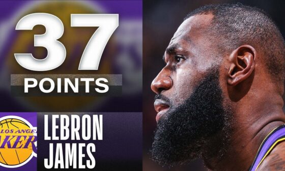 LeBron James GOES OFF For 37 Points In Lakers OT W! | April 4, 2023