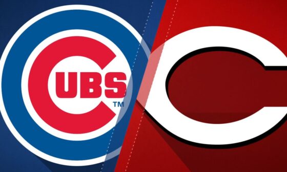 The Reds fell to the Cubs by a score of 12-5 - Tue, Apr 04 @ 06:40 PM EDT