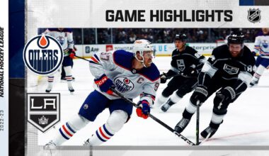 Oilers @ Kings 4/4 | NHL Highlights 2023