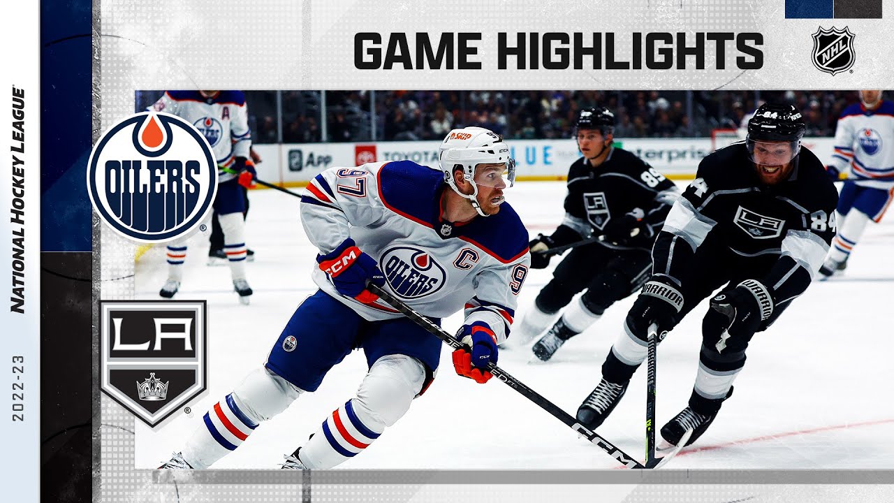 Oilers @ Kings 4/4 | NHL Highlights 2023