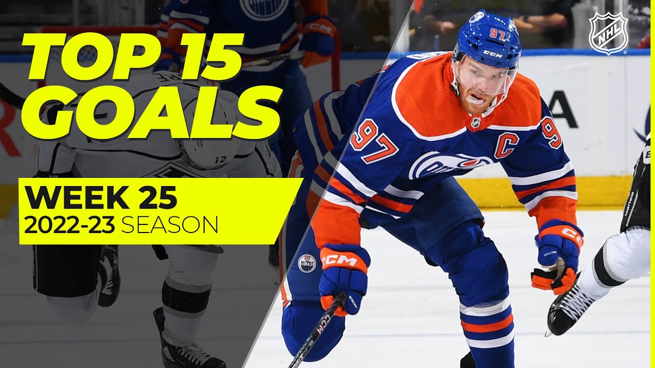 Must-See NHL Goals of Week 25 | McDavid, Lafrenière, Pettersson | 2022-23 Season
