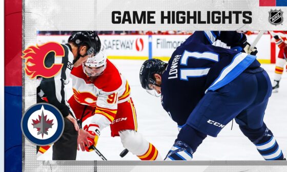 Flames @ Jets 4/5 | NHL Highlights 2023