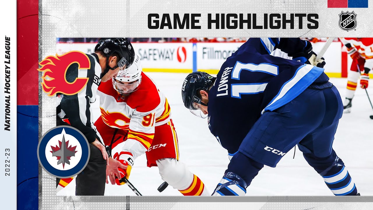 Flames @ Jets 4/5 | NHL Highlights 2023