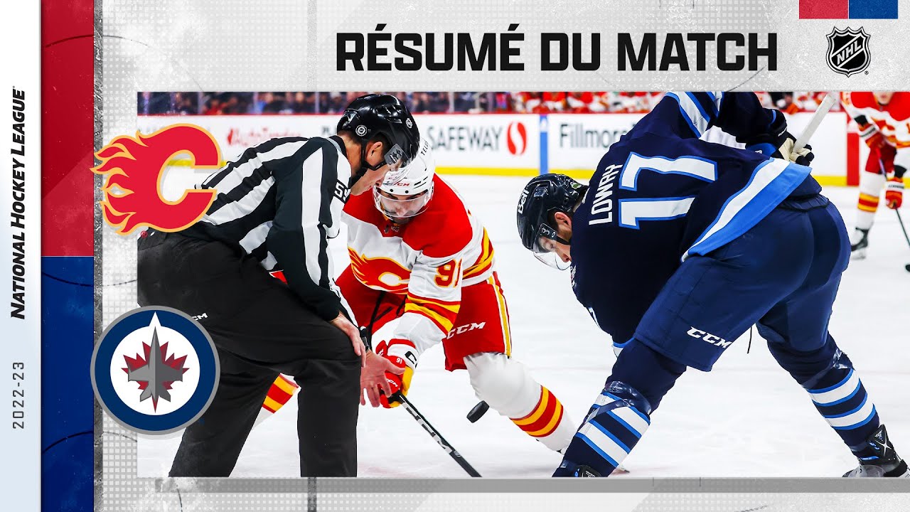 Calgary signe une victoire cruciale | Flames @ Jets | Faits saillants en français 05/04