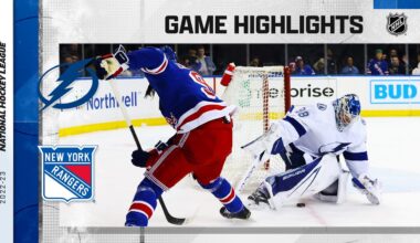Lightning @ Rangers 4/5 | NHL Highlights 2023