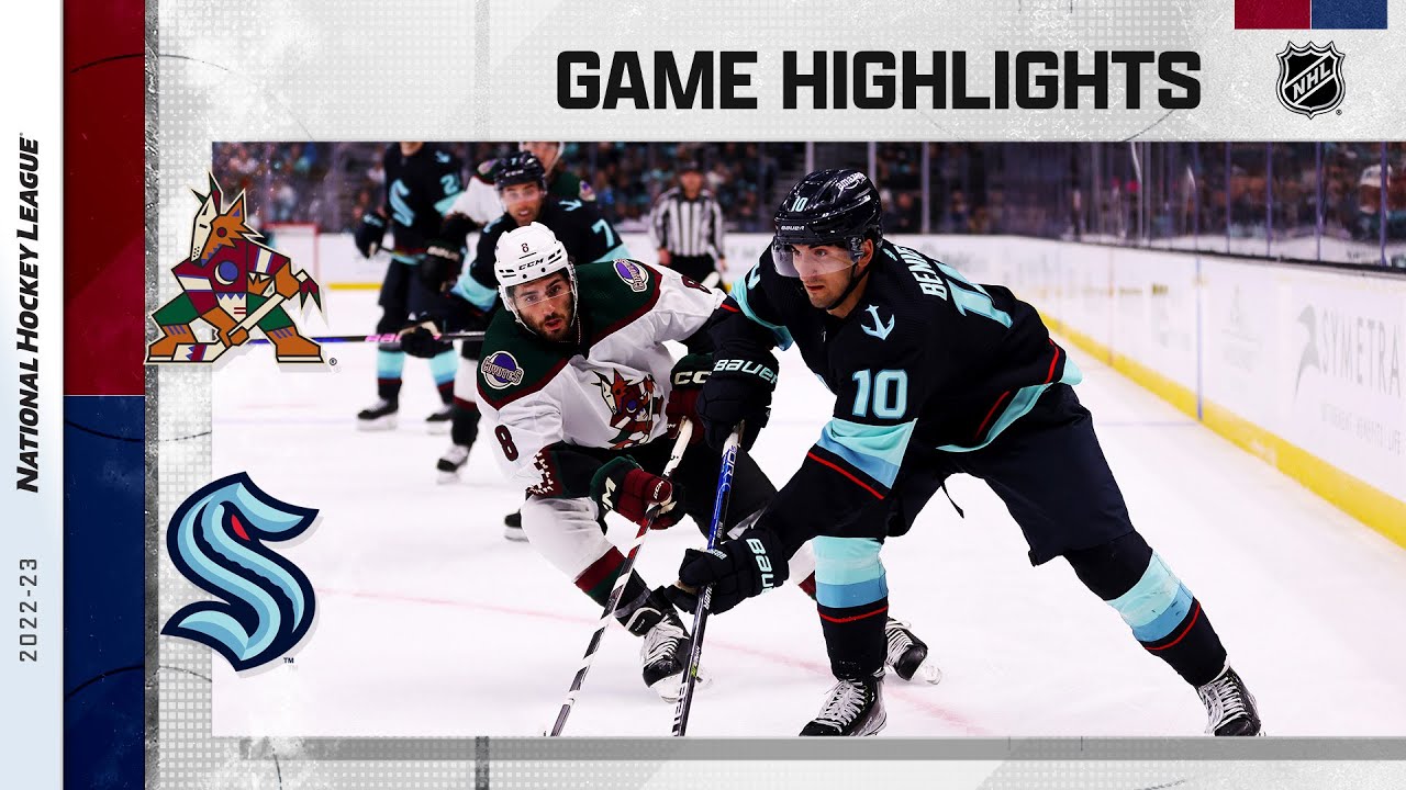 Coyotes @ Kraken 4/6 | NHL Highlights 2023