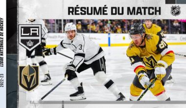 Stephenson s'occupe des Kings | Kings @ Golden Knights| Faits saillants en français 04/06