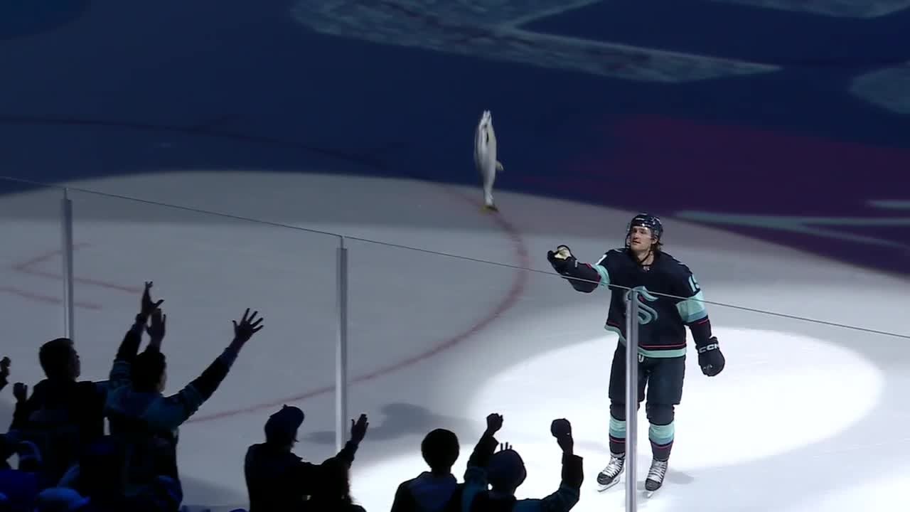 Throw the fish! The Kraken are going to the Stanley Cup Playoffs!