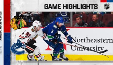 Blackhawks @ Canucks 4/6 | NHL Highlights 2023