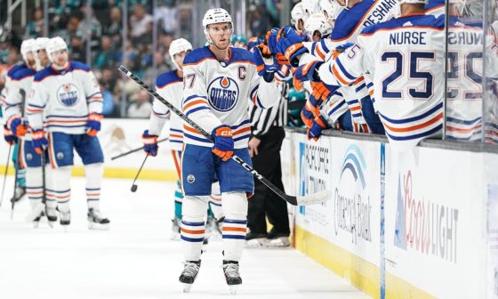 McDavid becomes 6th in NHL history to record 150-point season