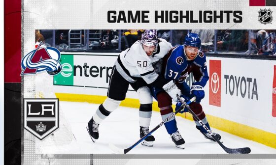 Avalanche @ Kings 4/8 | NHL Highlights 2023