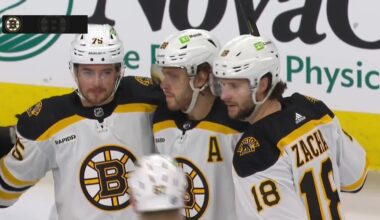 Pastrnak's 58th has the Bruins on verge of history