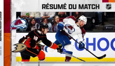 MacKinnon complète la remontée du Colorado | Avalanche @ Ducks | Faits saillants en français 09/04