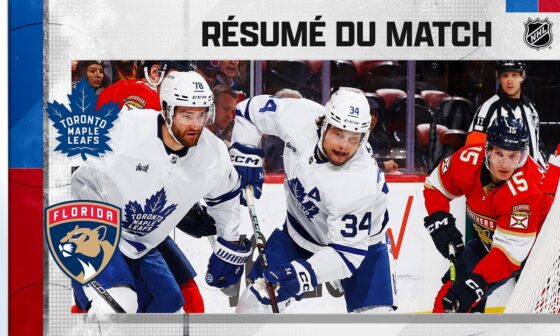 Gain des Maple Leafs en Floride| Maple Leafs @ Panthers| Faits saillants en français 10/04