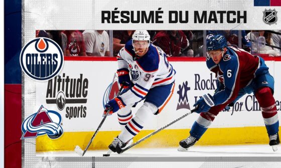 Edmonton poursuit sur sa lancée | Oilers @ Avalanche | Faits saillants en français 11/04