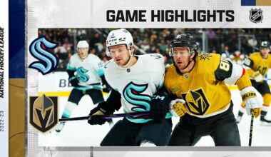 Kraken @ Golden Knights 4/11 | NHL Highlights 2023