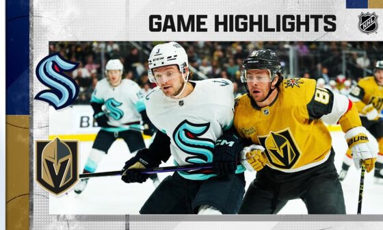 Kraken @ Golden Knights 4/11 | NHL Highlights 2023