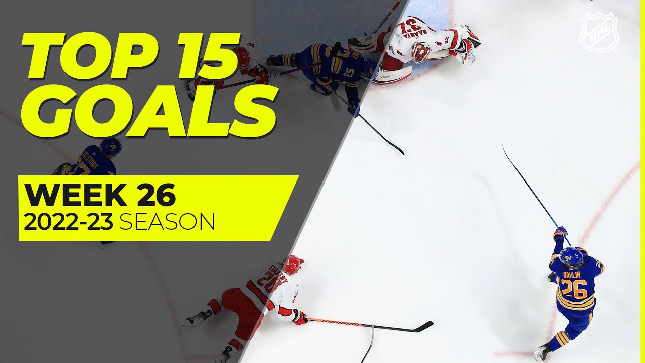 Must-See NHL Goals of Week 26 | Sabres, Devils, Avalanche | 2022-23 Season
