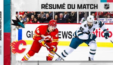 Zadorov et Wolf s'imposent contre San Jose | Sharks @ Flames | Faits saillants en français 12/04