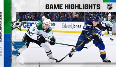 Stars @ Blues 4/12 | NHL Highlights 2023