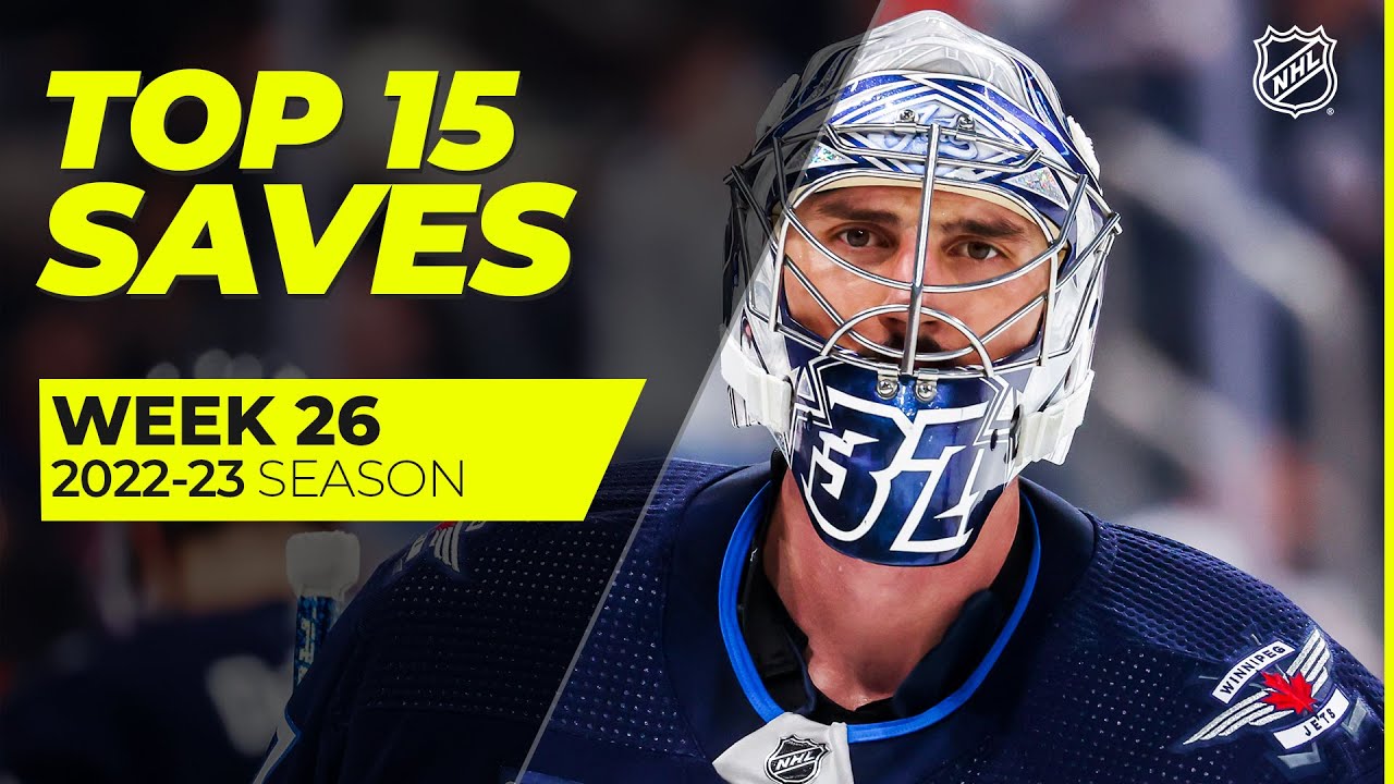 Must-See NHL Saves from Week 26 | Hellebuyck, Lindgren, Demko | 2022-23 Season