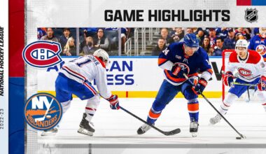 Canadiens @ Islanders 4/12 | NHL Highlights 2023