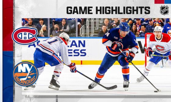Canadiens @ Islanders 4/12 | NHL Highlights 2023