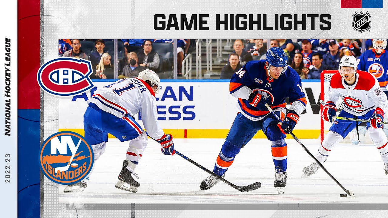 Canadiens @ Islanders 4/12 | NHL Highlights 2023