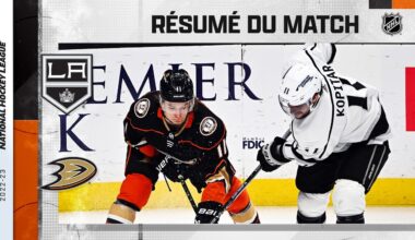 Kempe sonne la charge pour les Kings | Kings @ Ducks | Faits saillants en français 13/04