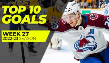 Must-See NHL Goals of Week 27 | MacKinnon, Orlov, Hughes | 2022-23 Season