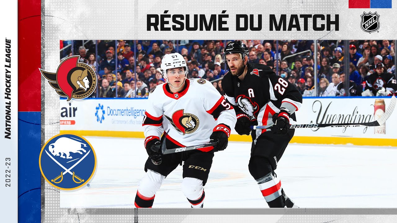 Les Sénateurs s’avouent vaincus à Buffalo | Sénateurs @ Sabres | Faits saillants en français 13/04