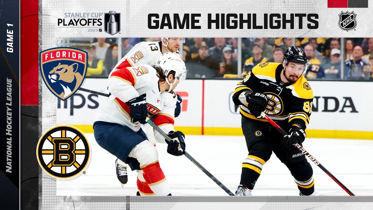 First Round, Gm 1: Panthers @ Bruins 4/17 | NHL Highlights 2023