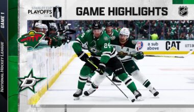 First Round, Gm1: Wild @ Stars 4/17 | NHL Playoffs 2023