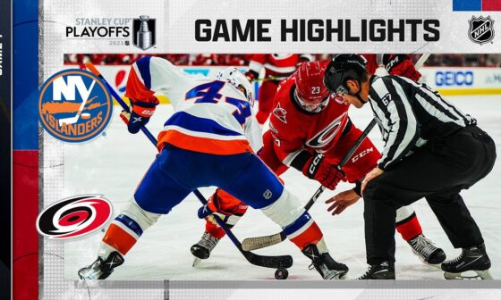 Islanders @ Hurricanes; Game 2, 4/19 | NHL Playoffs 2023 | Stanley Cup Playoffs