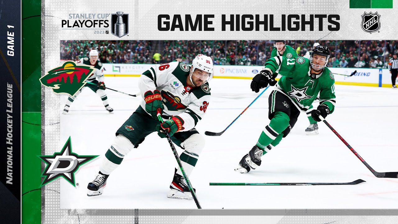 Wild @ Stars; Game 2, 4/19 | NHL Playoffs 2023 | Stanley Cup Playoffs