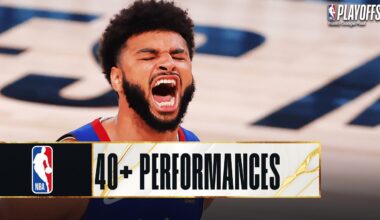 All Of Jamal Murray's 40+ Point Performances In The NBA Playoffs! 🔥