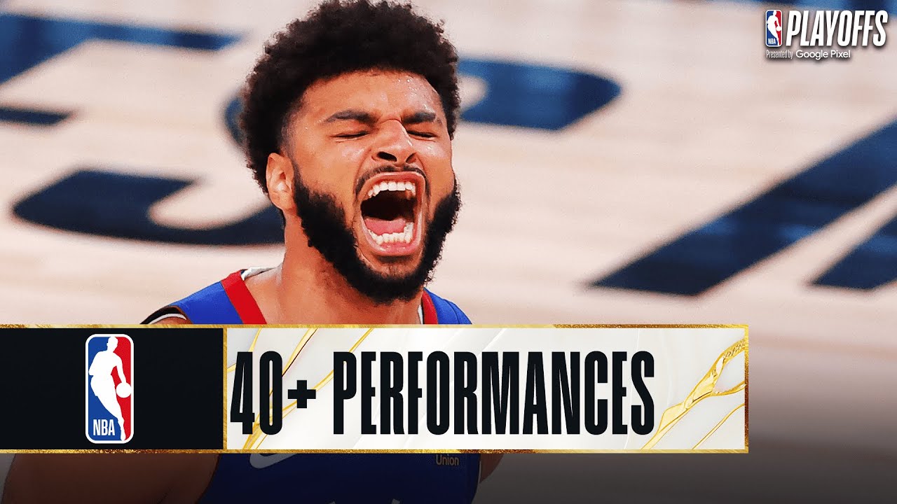 All Of Jamal Murray's 40+ Point Performances In The NBA Playoffs! 🔥