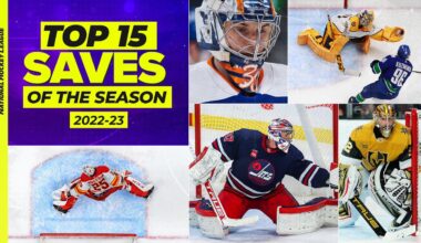Top 15 Saves of the 2022-23 NHL Regular Season