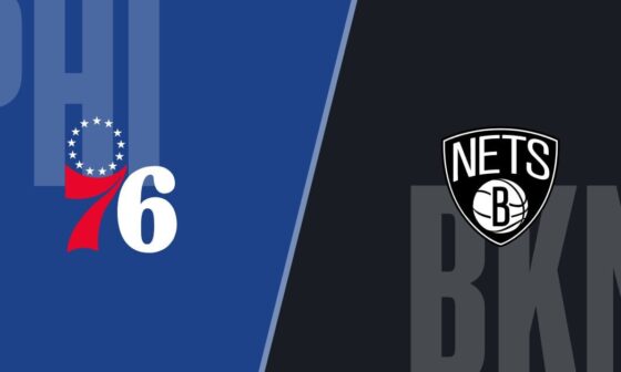 [Post-Game Thread] The Philadelphia 76ers defeat the Brooklyn Nets with a final score of 102 to 97