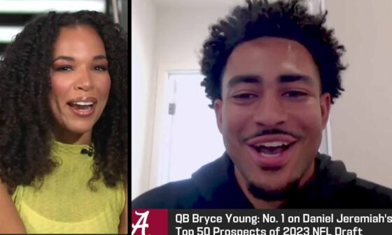 Top QB prospect Bryce Young joins 'NFL Total Access'