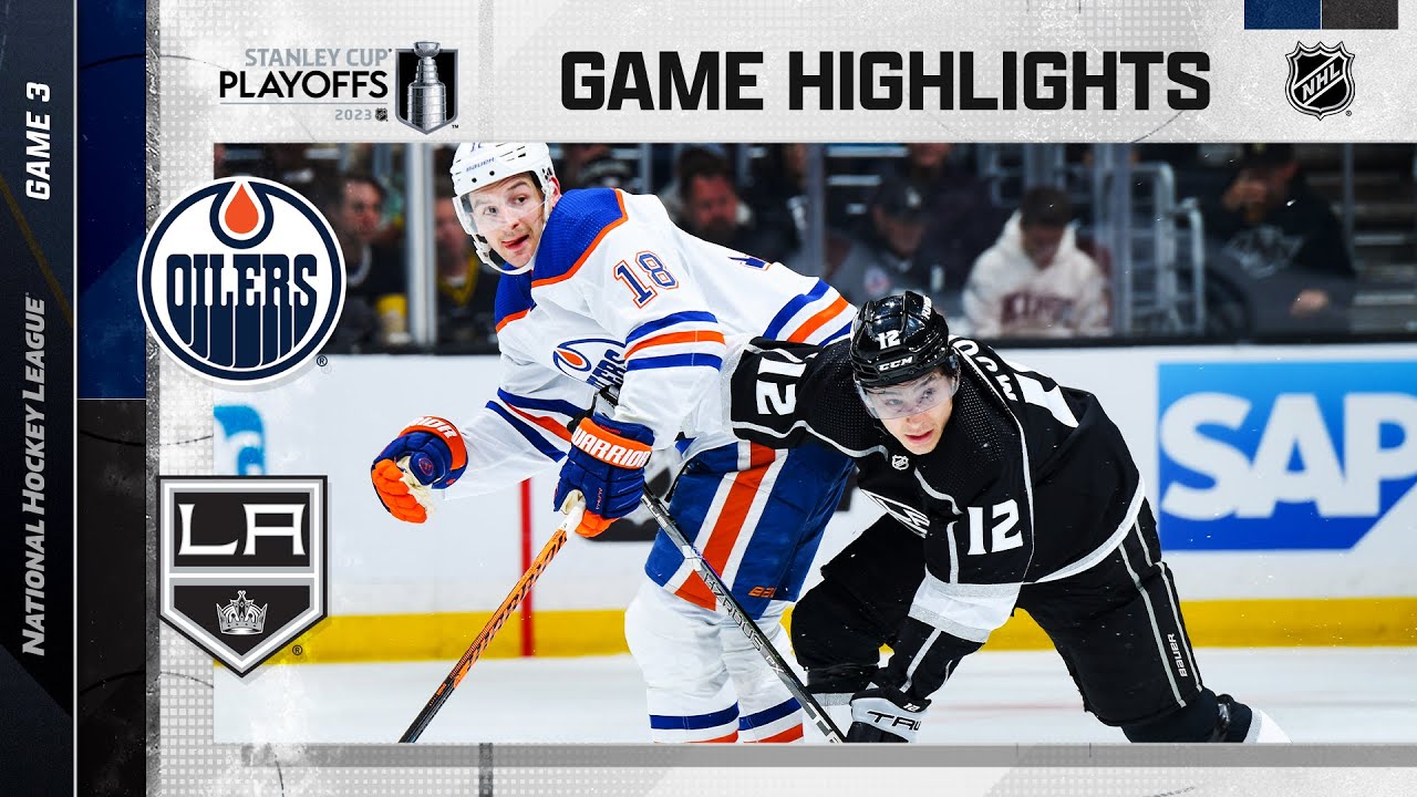 Oilers @ Kings; Game 3, 4/21 | NHL Playoffs 2023 | Stanley Cup Playoffs