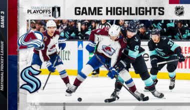 Avalanche @ Kraken; Game 3, 4/22 | NHL Playoffs 2023 | Stanley Cup Playoffs