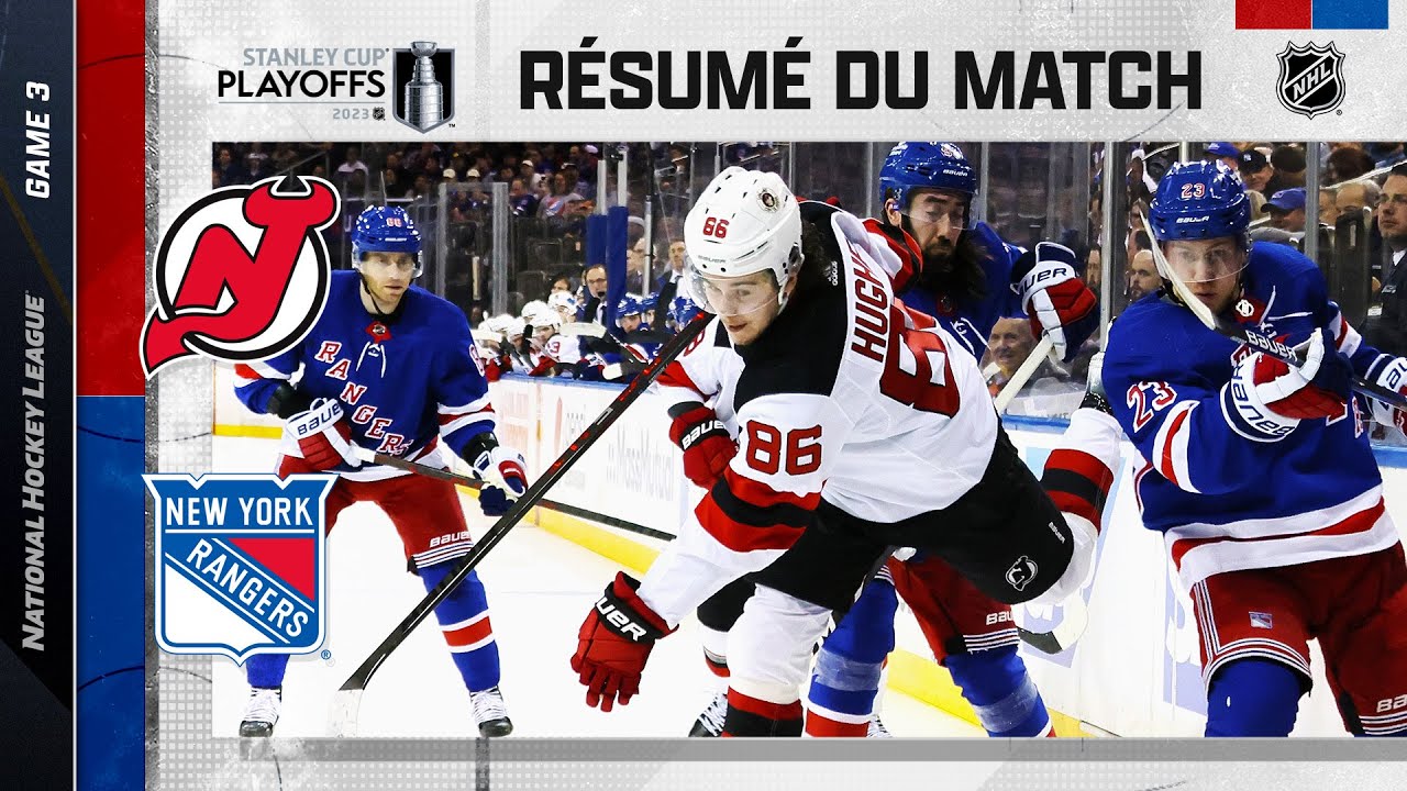 Faits saillants, match no 3 Devils vs Rangers