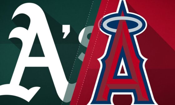 4/24 Athletics @ Angels [Game Thread]