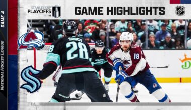Avalanche @ Kraken; Game 4, 4/24 | NHL Playoffs 2023
