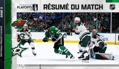 Faits saillants, match no 5 Wild vs Stars