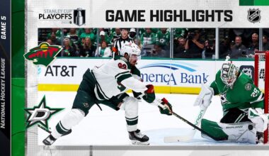 Wild @ Stars; Game 5, 4/25 | NHL Playoffs 2023